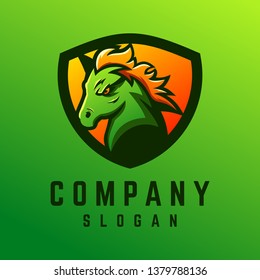 horse logo design