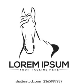 Horse logo design Creative Horse logo unique and modern logo design