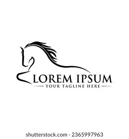 Horse logo design Creative Horse logo unique and modern logo design