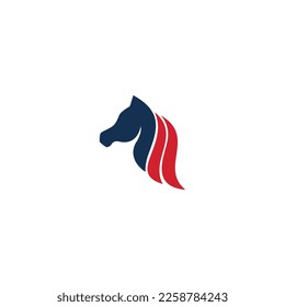 diseño de logotipo de caballo, logotipo de cabeza de caballo