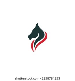 horse logo design, horse head logo