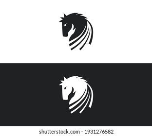 Horse Logo Design Illustration eps