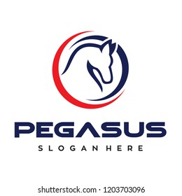 Horse Logo Design Inspiration Vector