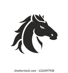 Horse Design Vector Illustration Creative Horse Stock Vector (Royalty ...