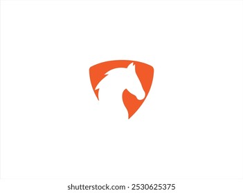 HORSE LOGO design ,vector , icon, illustration and isolate template .