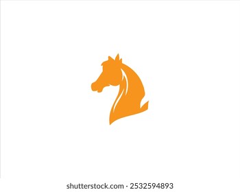 HORSE logo design , vector icon and illustration .
