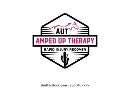 Horse logo design vector template	
