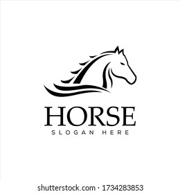 HORSE logo designs, simple and elegant