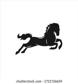 Horse Logo Emblem Template Mascot Symbol Stock Vector (Royalty Free ...