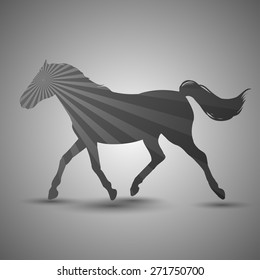 Horse logo icon