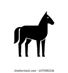 Horse logo. Icon design. Template elements