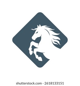 Horse logo icon design template