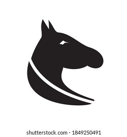 Horse logo icon vector template.
