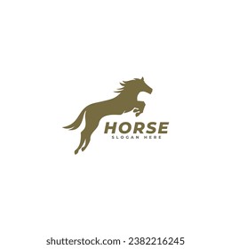 horse logo icon vector template.