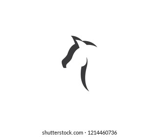 Horse logo illustration