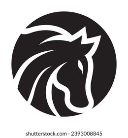 Horse logo images illustration design