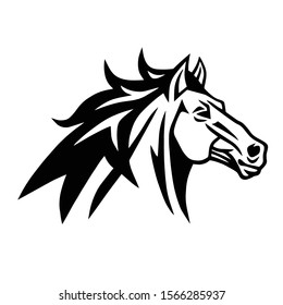 Horse Logo Mascot Vector Illustration