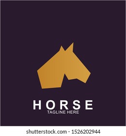 Horse Logo with modern concept. Icon horse vector illustration