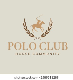 horse logo with rider, emblem
