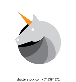 horse logo shape icon