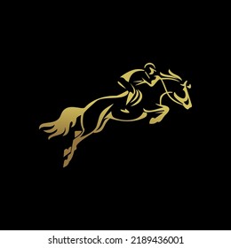 logotipo de caballo, sencillo y limpio