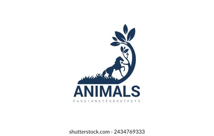 Horse logo. Stallion emblem. Wild mustang rearing icon.