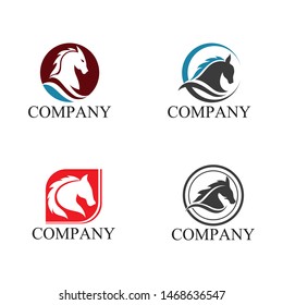  Horse Logo and symbol vector