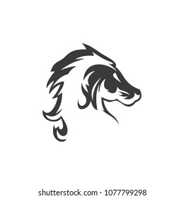 horse logo template
