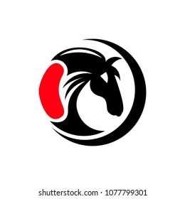 horse logo template