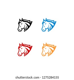 horse logo template