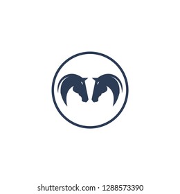 horse logo template