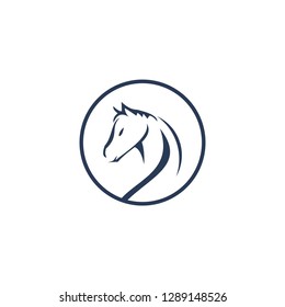 horse logo template