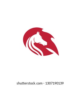 horse logo template