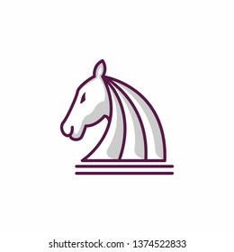 horse logo template