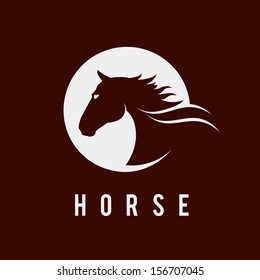 horse logo template
