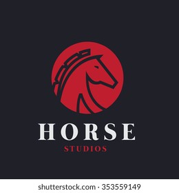 Horse Logo Template