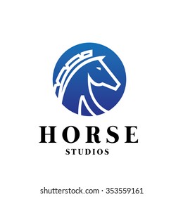 Horse Logo Template