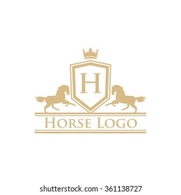 Blue Horse Logo Hd Stock Images Shutterstock