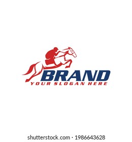 plantilla de logotipo de caballo, logotipo genial, sencillo, muy fácil de usar e imprimir