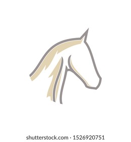 horse logo template design creative idea,illustration