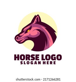 Horse Logo Template Designs Vector