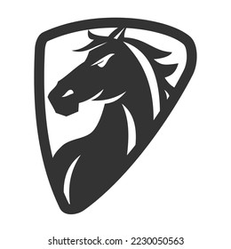 Horse Logo Template Icon Illustration Brand Identity