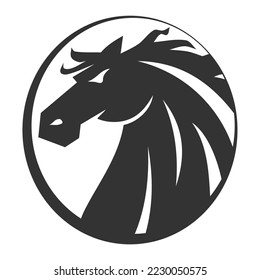 Horse Logo Template Icon Illustration Brand Identity