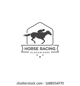 Horse Logo Template Symbol For Business. Horse Racing Logo