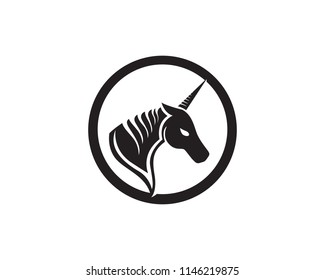 Horse Logo Template Vector