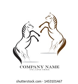 Horse Logo Template - Vector
