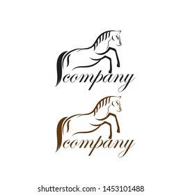 Horse Logo Template - Vector
