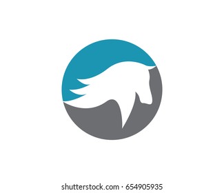 Horse Logo Template Vector