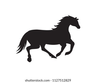 Horse Logo Template Vector icon illustration design