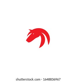 Horse Logo Template Vector icon illustration design